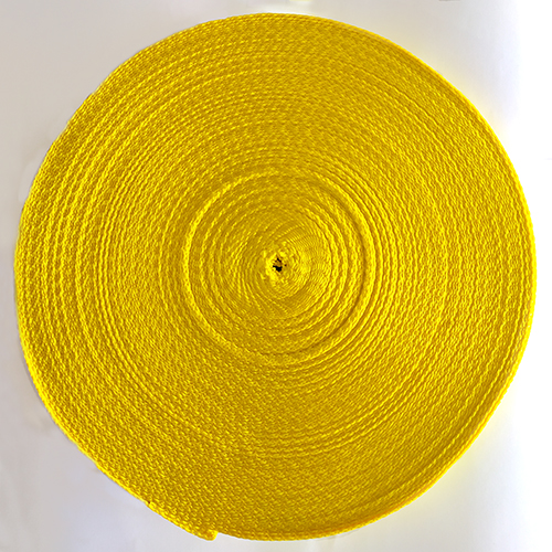 [] Polyester Webbing 25mm - Yellow - (Roll 50m),Thickness 1,8mm image