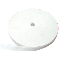 [] Polyester Webbing 25mm - White - (Roll 50m),Thickness 1,8mm image