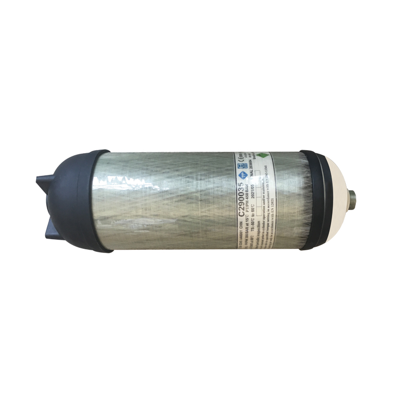 [] Spare Compressed Air Cylinder 9L & Valve 300bar Assembled, with air image
