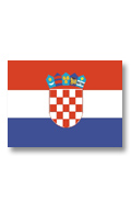 [] Croatian Flag 20 x 30cm image