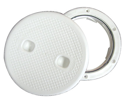 [] INDUSTRIAL Inspection Hatch w/Detach.Cover int. Ø100mm,White image
