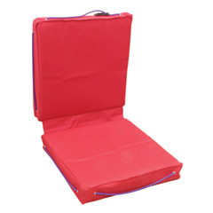 [] Buoyant Deck Cushion, Double, Red image