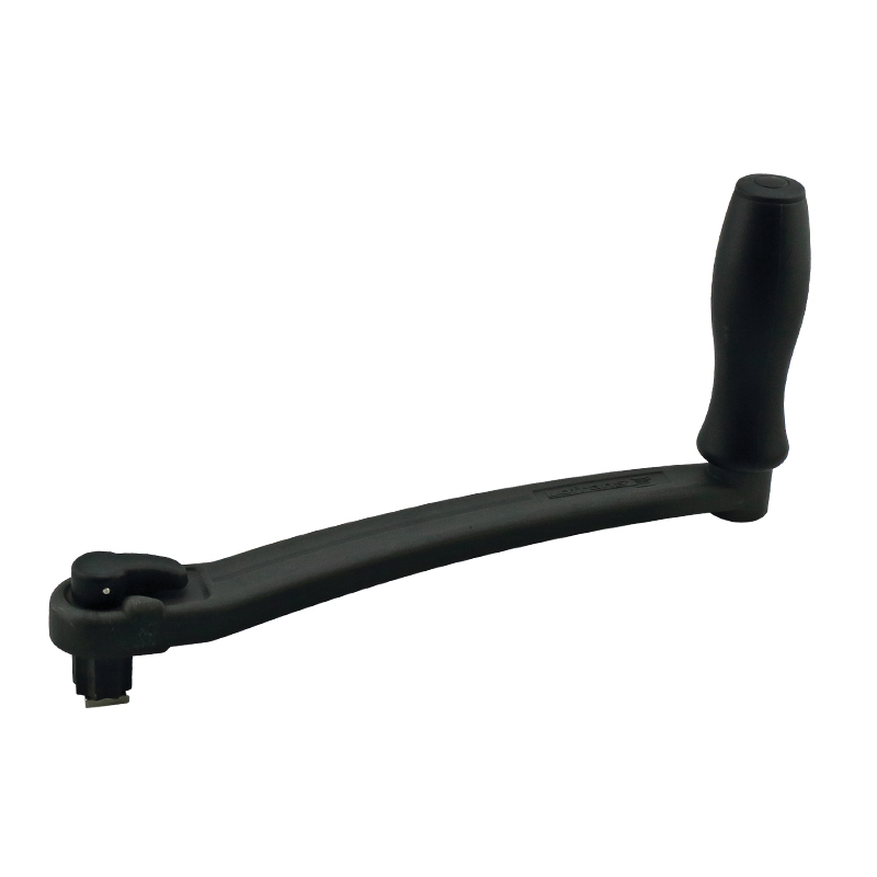[] Lofrans' Winch Handle, Anodised Aluminium, with lock, 20cm, Black image
