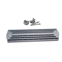 [] Set Ladder Step w/fittin. f/Ø22mm tube, L.26cm,Grey image