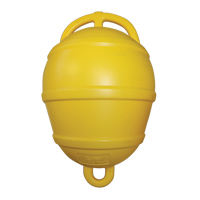 [] Mooring Buoy, Rigid Plastic, Ext.Ø250mm, Yellow image