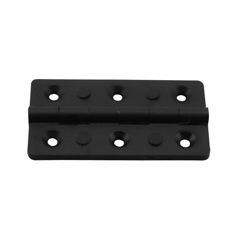 [] Hinge Polyamide, Rectangular 40x75x3.5mm, Black image