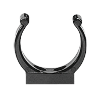 [] Plastic Support Clip, Ø16mm, Black image