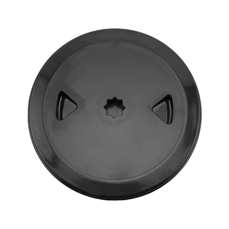 [] Inspection Hatches with easy Removable Lid , Int.Ø100mm, ISO, Black image