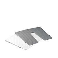 [] Transom Pad Tilted, 450x360mm, White image
