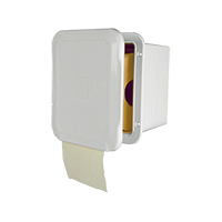 [] Case for Toilet Paper w/ door, 160x160mm, White image