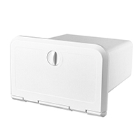 [] Storage Hatch for VHF/RadioCD, 180x285x255mm , White image