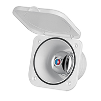 [] Case w/ Mixer Tap, w/Lid, 95x95mm, White image