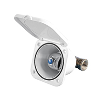 [] Case w/ Cold Water Tap, w/Lid, 95x95xmm, White image