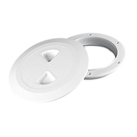 [] Inspection Hatch, w/ Pres.Lock, White, Int.Ø108mm image