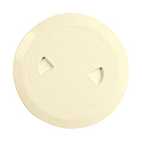 [] Inspection Hatches with Self-centering thread & O-ring , Int.Ø108mm, Cream image