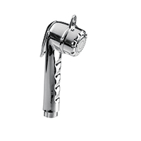 [] Shower Head, ABS, Long, 1/2'' Thread, Chrome image