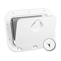 [] CLASSIC Hatch w/Storage Bag & Lock, White, 275x375mm image