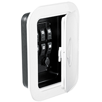 [] Case for Electrical Control Panel, w/Lid, White image