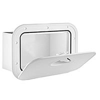 [] MID LINE Storage Hatch, White, 278x378mm image
