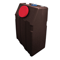 [] ZEFIRO Waste Water Tank 40L, Vertical, L.302mm, H.493,7mm image