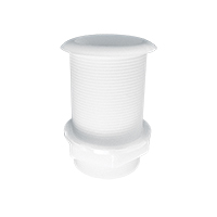 [] Thru-Hull Stand. Flange, Threaded 1½'', L.62mm, White image