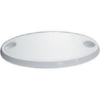 [] Table Top Oval w/2 Glassholders, 450x760mm, ASA White image
