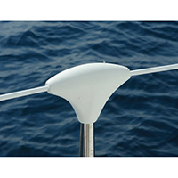 [] OCEAN STANCHION Cover, White, Set of 4 pieces image