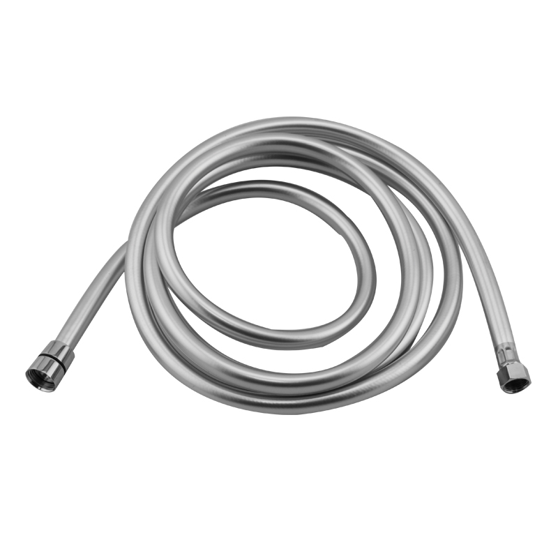 [] Shower Hose Braid, 1,5m, 1/2''-3/8'' threads, Ø13mm, Silver-Grey image