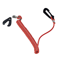 [] Set KILL Switch Key w/Coil Lanyard for Yamaha Eng. image