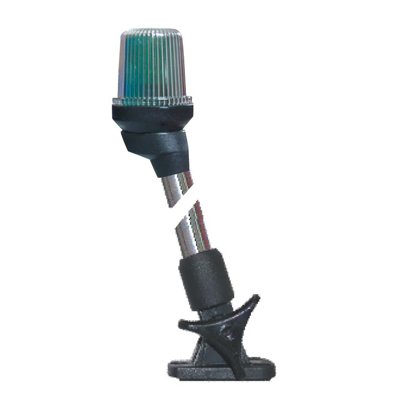 [] Pole Light, Tri-colour, Folding 64cm, with black housing image
