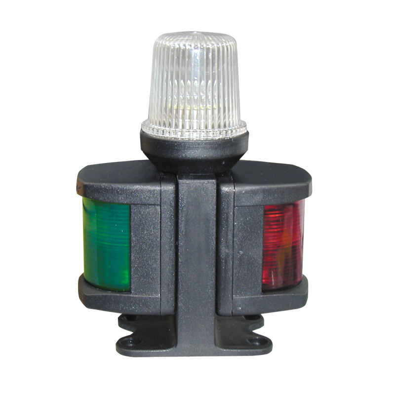 [] CLASSIC 12 All-round Light & Starboard & Port Lights, with black housing image