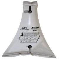 [] Flexible Water Tank, Triangular, 55L, 860x210x930mm, Grey image