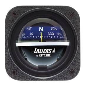 [] Compass Explorer V-537B-L, Bulkhead Mount, Blue Dial - Black Case image