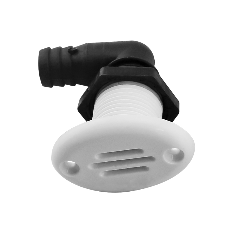 [] Ventilator for Tank Elbow 90°, Oval,Ø16mm Hose, White image