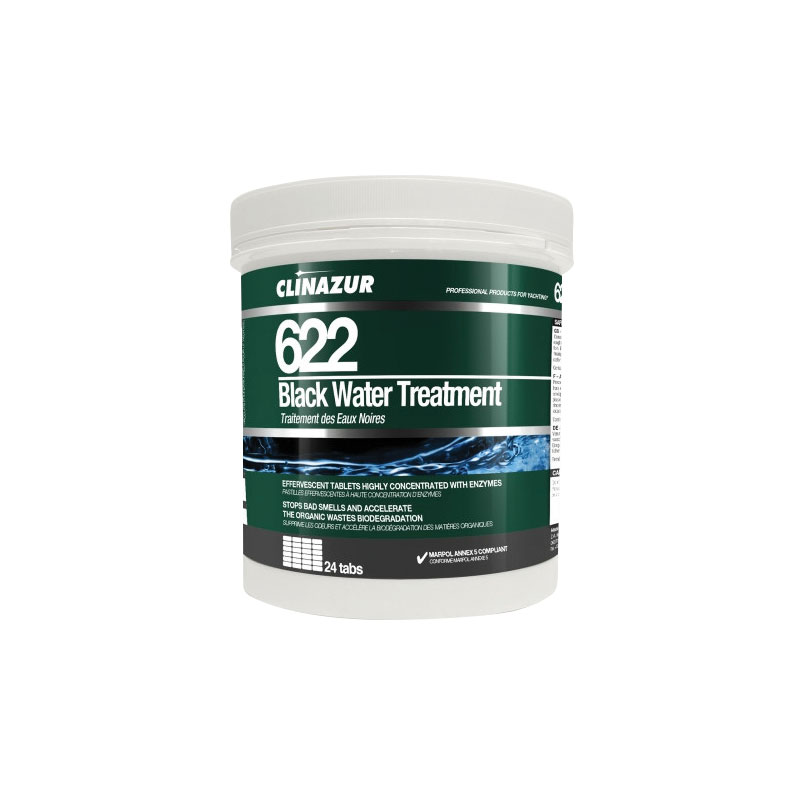 [] CLIN AZUR 622 Black Water Treatment, 24 tabs image