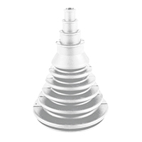[] Cable Boot Flushmount, Ø115mm, cut-out Ø76mm White image
