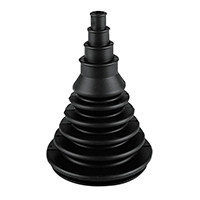 [] Cable Boot Flushmount, Ø115mm, cut-out Ø76mm, Black image