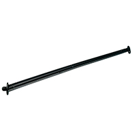[] Flag Staff, Tilted, Screw-Type, L.300mm, Grey image