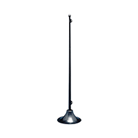 [] Flag Staff, w/Rubber Base, L.395mm, Black image
