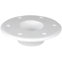 [] Table Bottom Plate, Flushmount, Ø190mm-Η.10mm, White image