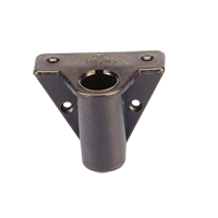 [] Oarlock Socket, Side-Mount, White image