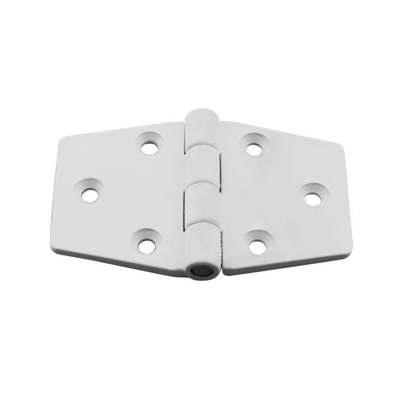 [] Hinge Polyamide, Hexagonal, 95x60x4.5mm, White image