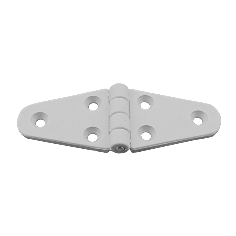 [] Hinge Polyamide, Double Oval, 110x40x4.5mm, White image