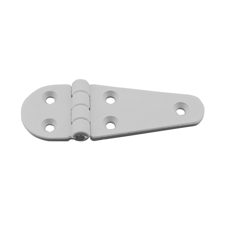 [] Hinge Polyamide, Semi-Oval, 108x40x4.5mm, White image