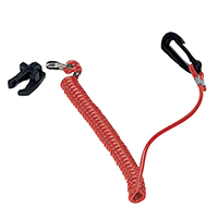 [] Set Kill Switch Key w/Coil Lanyard, f/OMC/JOH/EVI image