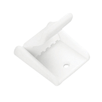 [] Buckle for 25mm Webbing, Plain, Plastic, White image