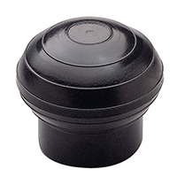 [] Paddle End Cap, Int. Ø35mm, Black image