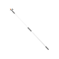 [] Telesc.Hook 2-Ends, Wh. Alum. Ø30mm L120-196cm, Grey image