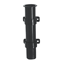 [] Rod Holder, Plastic, SideMount, Ø40mm H.225mm, Black image