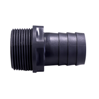 [] Hose Adaptor For Valve, Threaded BSPT 1/2'', Plastic image